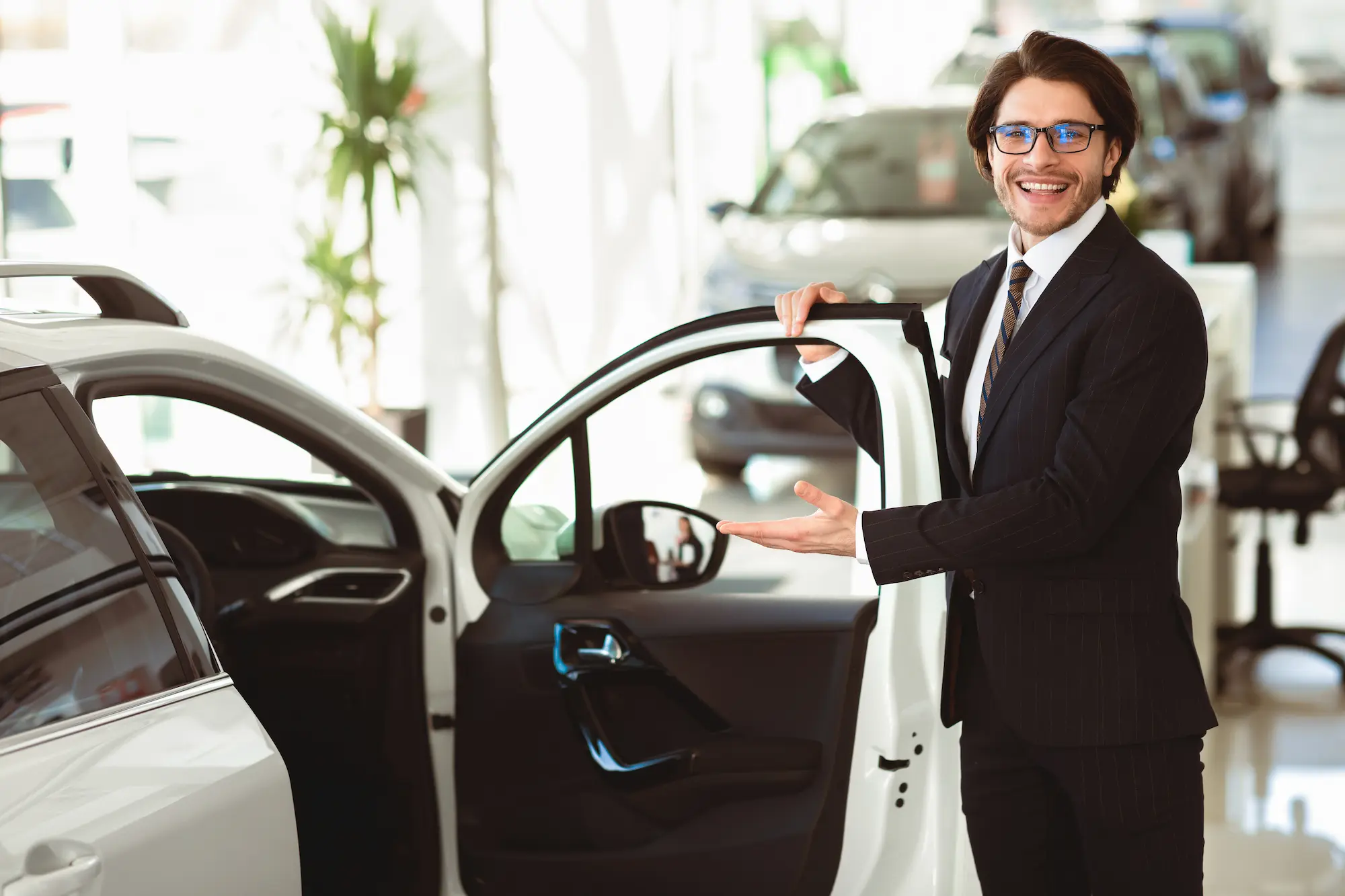 Premium rental vehicle lineup for airport and city bookings