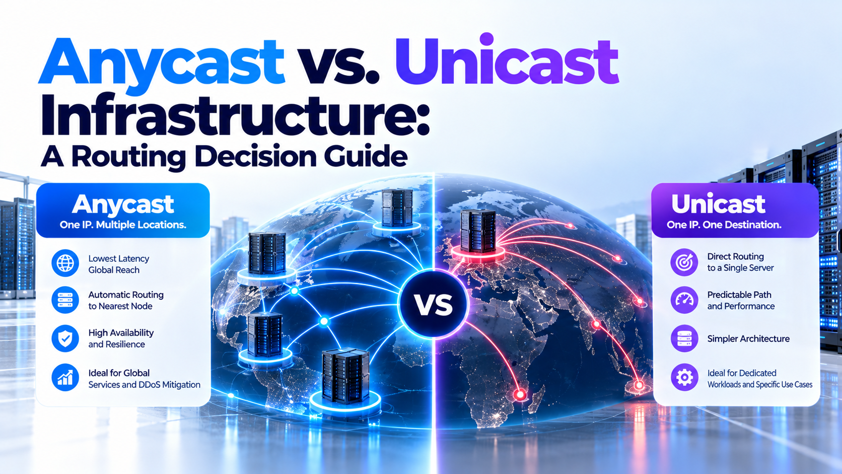 Anycast vs Unicast Infrastructure Routing Decision Guide