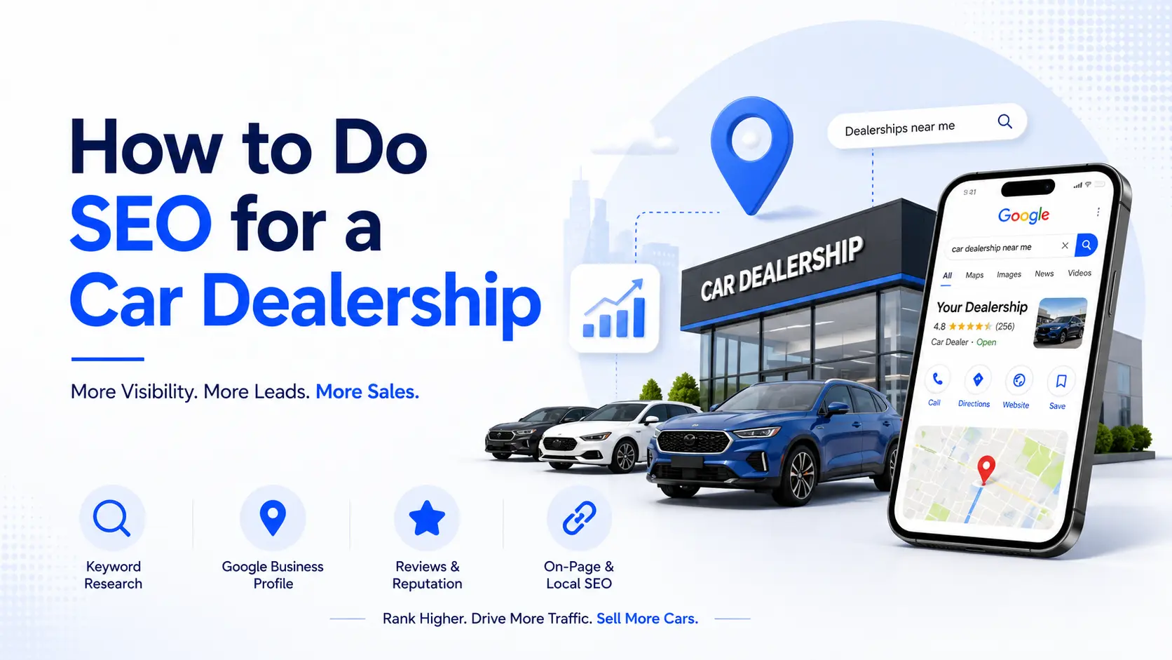 How to Do SEO for a Car Dealership - more visibility, more leads, more sales